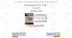 Desktop Screenshot of harmonicaman.com